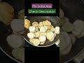 Raw Banana nd potato #viralvideo #short #youtubeshorts