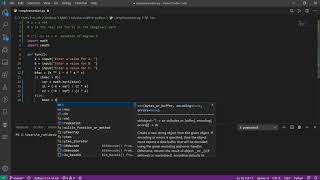 Implementing quadratic equation for complex number in python