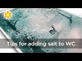 Tips for adding salt to watercolor (time lapse salt action!)