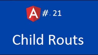 Angular 2 | Tutorial 21 | Child Routes | TutorialsPoint
