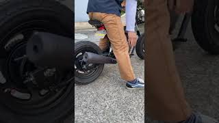 【HONDA APE50】カスタムエイプエンジン始動　#Shorts