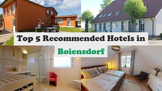 Top 5 Recommended Hotels In Boiensdorf | Best Hotels In Boiensdorf