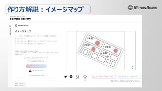 Sample Galleryのイメージマップの作り方｜MotionBoard