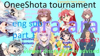 VTuber OneeShota Tournament Thing part 1 (Eng Sub)