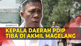 Begini Kata Masinton Pasaribu PDIP saat Tiba di Akmil Magelang: Ini Pilihan yang Sulit