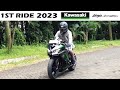 SO HAPPY THAT I FORGOT TO DISCUSS THE BIKE| First Impressions of Riding the Kawasaki ZX-25R ABS 2023