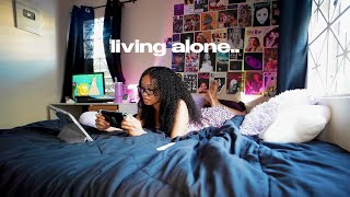 living alone for the first time