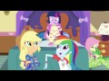 applejack and rainbow dash playing a video game