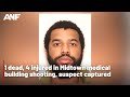 1 dead, 4 injured in Midtown medical building shooting, suspect captured