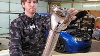 Subaru STI Tomei Extreme V2 Downpipe (08-14)