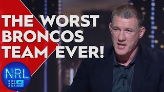 Gus, Gal roast the worst Broncos team in history | 100% Footy