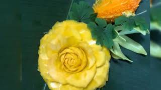 Fruit and Vegetables Carving-แกะสลักผักผลไม้