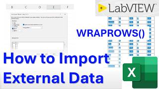 Import data from files (LabVIEW *.lvm) or website to Excel and SAVE time | Step-by-step Tutorial