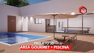 Projeto de Reforma e Ampliação Área Gourmet