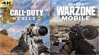 Call of Duty Warzone Mobile VS Call of :Duty Mobile Comparison