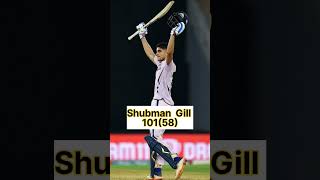 Shubman Gill Hundred Best Batting Gt vs Srh Ipl 2023 #cricket #shorts
