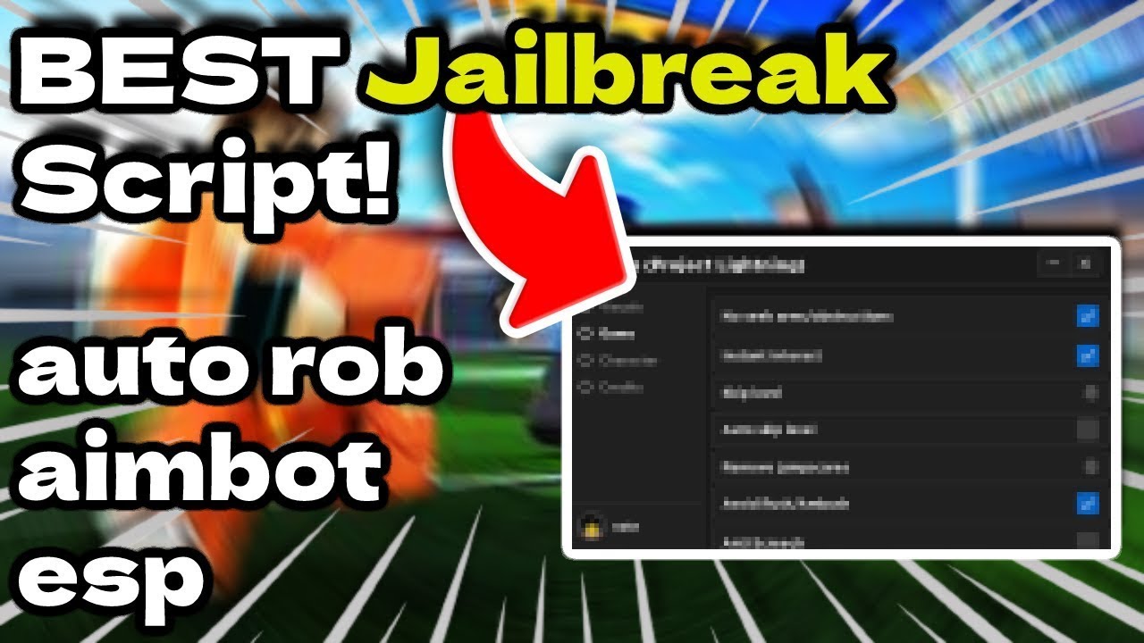 Updated Jailbreak Script Gui Hack Auto Rob Auto Arrest Kill