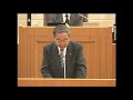 市長あいさつ／平成30年12月伊那市議会定例会（初日）