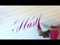 Pointed Pen Calligraphy compilation by Sarah Script