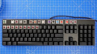 Glorious GMMK actuation and key sounds with Gateron brown switches and sample pack