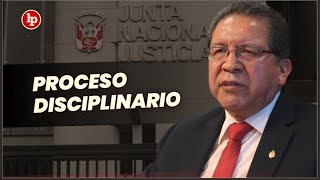 JNJ evalúa informe oral del proceso disciplinario contra Pablo Wilfredo Sánchez Velarde