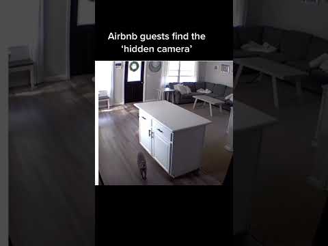 When Airbnb Guests Find The Imaginary ‘hidden’ Camera - YouTube