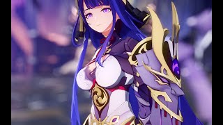 【Genshin Impact MMD／4K／60FPS】「THE QUEEN」 Raiden Ei【KING】