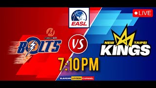 MERALCO BOLTS vs NEW TAIPEI KINGS | 2024-25 EASL LIVE SCORES