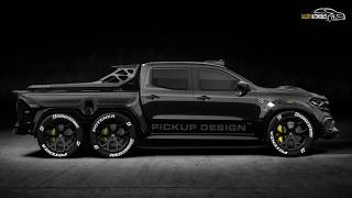 Monster X Is The 6x6 Carbon Fiber Mercedes-Benz X-Class