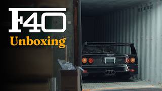 Ferrari F40 - A Cinematic Unboxing