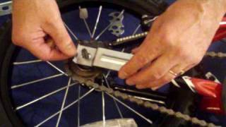 Childs Bike Assembly Fitting Stabilisers