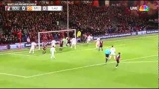 Junior Stanislas'in kornerden Manchester United'a gol attı