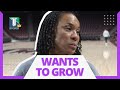 Dawn Staley PRAISES Maryam Dauda and EXPLAINS why she loves WORKING with her