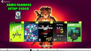 XBMC4Gamers (Setup HD 500GB) - Xbox Clássico