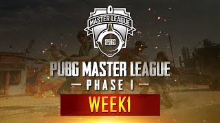 [PUBG_TW] 2019 PML Phase 1 Week 1 Day 3