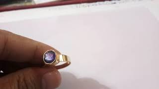 Natural blue sapphire gemstone #Ring | Neelam Ring | Non heated Non treated | #sapphire #Neelam