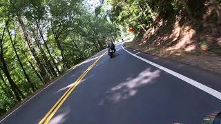 US-19 Blood Mountain Area GA, riding with some Georgia guys, Episode 13