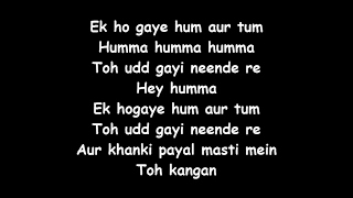 The Humma - Lyrics - OK Jannu - Jubin Nautiyal - Badshah - Tanishk Bagchi