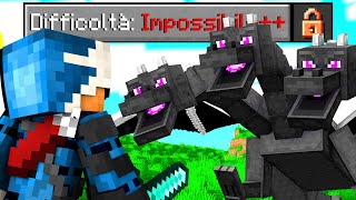 PROVO A FINIRE MINECRAFT NELLA VERSIONE IMPOSSIBILE