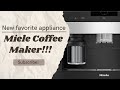 The Miele Coffee Maker is incredible - one of my new favorite kitchen appliances! #kitchenreno