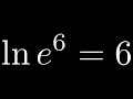 How to Write a Logarithmic Equation with a Natural Logarithm in Exponential Form