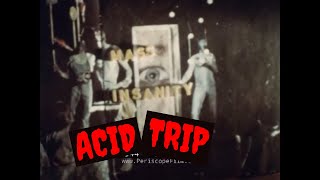 " MASS INSANITY / ACID TRIP " 1970s AMATEUR EXPERIMENTAL SUPER 8mm MOVIE  XD45544