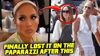 JENNIFER LOPEZ FINALLY LOST IT ON THE PAPARAZZI AFTER THIS!