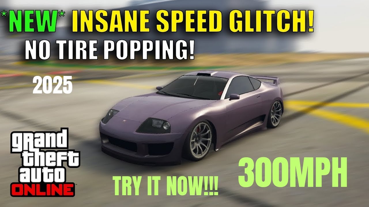 300mph Speeed Glitch Tutorial Gta 5 Online Youtube