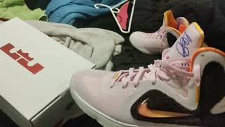 Nike LeBron 9 regal pink review and on foot