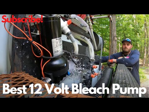 FLOJET 6 GPM 70 PSI | BEST 12 Volt Bleach Pump? - YouTube