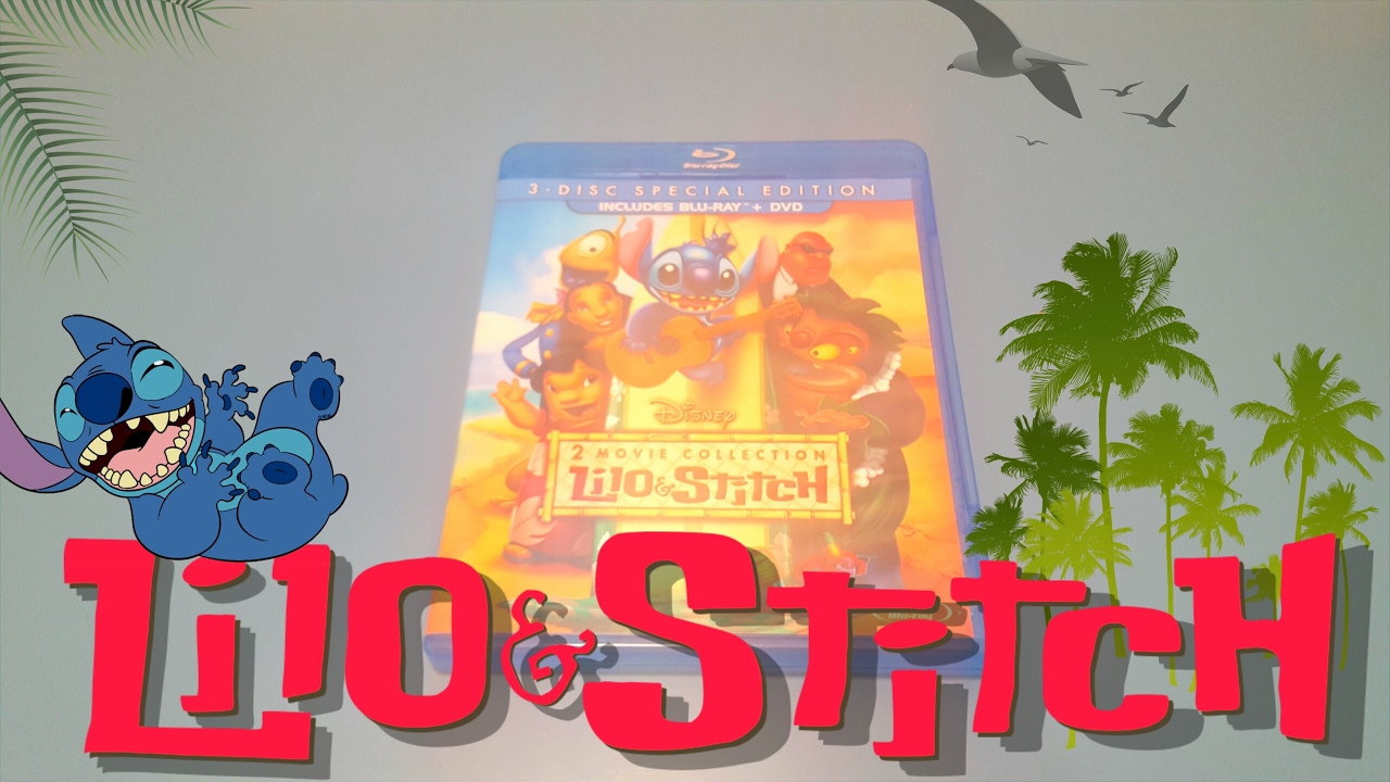 Lilo & Stitch Bluray Unboxing (Two Movie Collection) - YouTube