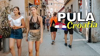 Pula Croatia 🇭🇷 Walking Tour 4k