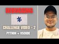 #debugging challenge - 2 vscode debugging python