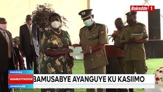 Agabuutikidde: Poliisi ewumuza abasirikale 155  Bamusabye ayanguye ku kasiimo.